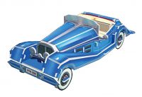 Cool 3D Car Jigsaw Puzzle Children Puzzle Stereo Assembling Jigsaw Puzzle